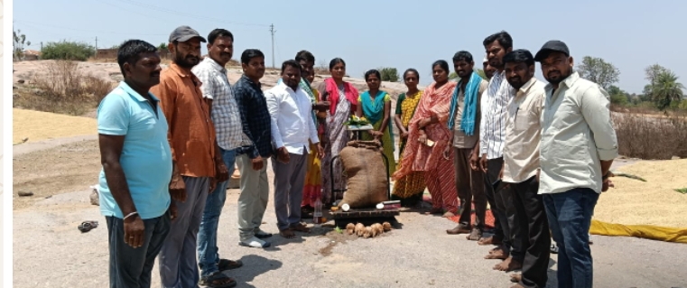 మద్దికుంటలో ప్యాడ్ సెంటర్ ప్రారంభోత్సవం చేసిన సర్పంచ్  మనిషా రామస్వామి 