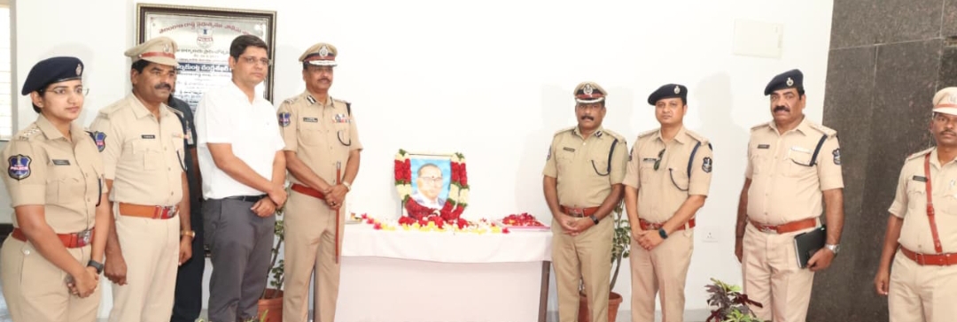 అంబేద్కర్ జయంతి వేడుకలలో పాల్గొన్న డిజిపి
