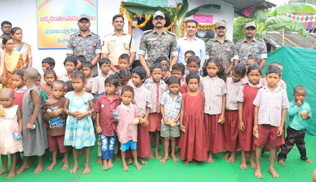 చర్ల మండలం బక్కచింతలపాడులో నూతన ఎంపీపీ పాఠశాల ప్రారంభం