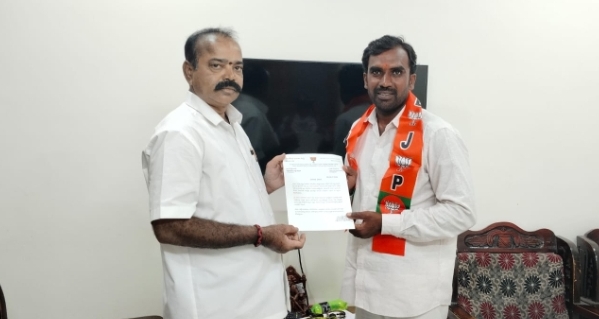 భారతీయ జనతా పార్టీ కార్మిక విభాగం కామారెడ్డి జిల్లా కన్వీనర్ గా  మహిపాల్ యాదవ్ 