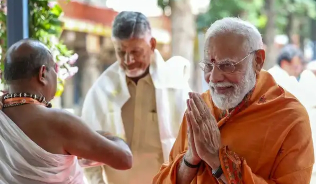 ప్రతి భారతీయుడి బాగు కోసం శ్రీశైలంలో ప్రార్థించాను : ప్రధాని మోదీ