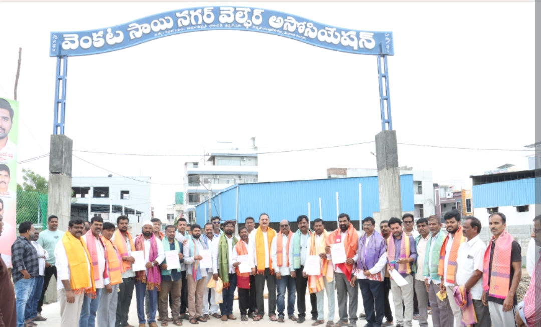 వెంకట సాయి నగర్ కాలనీ బాక్స్ కల్వర్ట్ ప్రారంభించిన ఎమ్మెల్యే బండారి లక్ష్మారెడ్డి