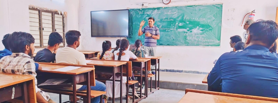 విద్యార్థులకు స్ట్రెస్ మేనేజ్మెంట్ - ప్రిపరేషన్ ఆఫ్ ఎగ్జామ్స్ పై ఎక్స్టెన్షన్ లెక్చర్ 