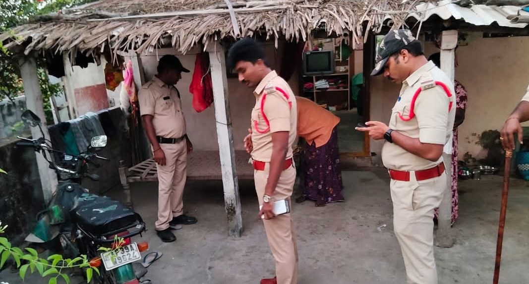 గంజాయి రహిత సమాజమే లక్ష్యం: మారిచెట్లపాలెంలో పోలీసుల భారీ "కార్డన్ & సెర్చ్"