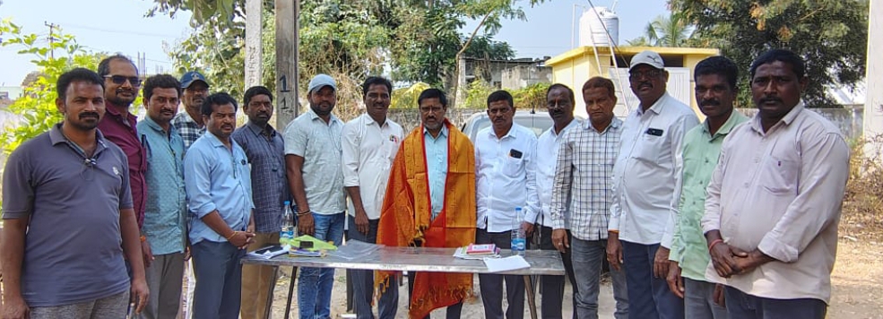 విద్యుత్ శాఖ ఏఈ బాధ్యతలు చేపట్టిన సైదయ్య