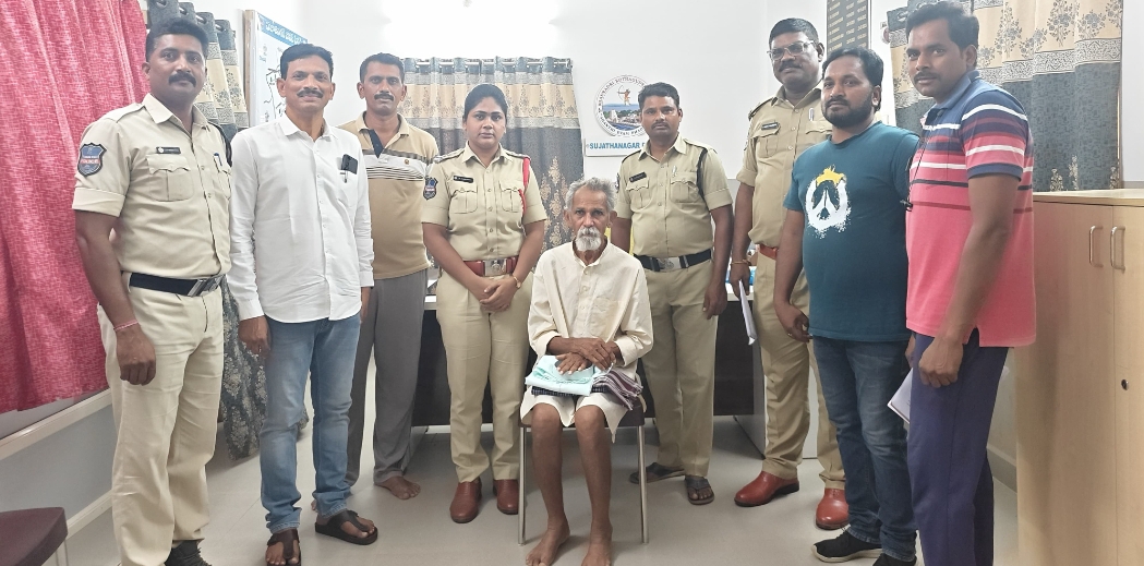 మానవత్వం చాటుకున్న సుజాతనగర్ ఎస్సై రమాదేవి