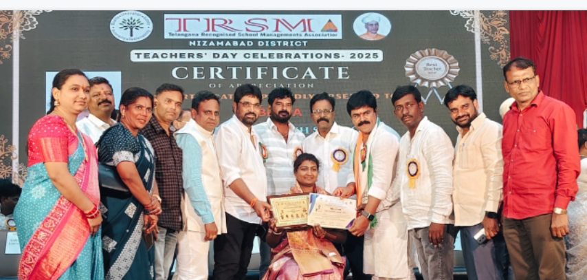 ట్రస్మా ఆధ్వర్యంలో గురుపూజోత్సవ కార్యక్రమంలో టీ పిసిసి చీప్ మహేష్ కుమార్ గౌడ్