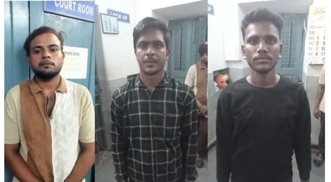 పబ్లిక్ న్యూసెన్స్ కలిగించి, పోలీసుల విధులకు ఆటంకం కలిగించిన ముగ్గురికి జైలు శిక్ష