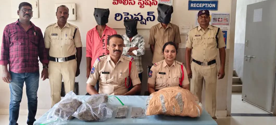 ఖమ్మం జిల్లా: ముగ్గురు అక్రమ గంజాయి రవాణా, సరఫరాదారుల అరెస్ట్