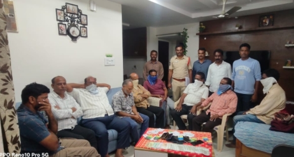 పేకాట స్థావరం పై సి సి ఎస్ టీం మెరుపు దాడి