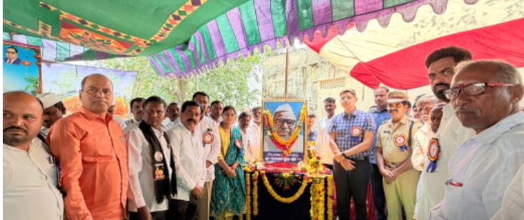 బాబు జగ్జీవన్ రామ్ జయంతి వేడుకలో మున్సిపల్ చైర్ పర్సన్ ఇప్ప ఉమారాణి శ్రీనివాస్.