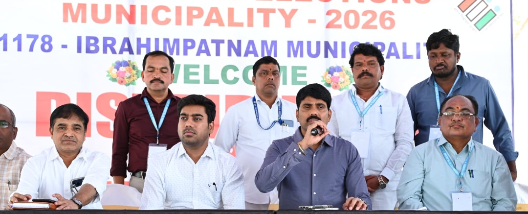 మున్సిపల్ ఎన్నికలు బాధ్యతాయుతంగా నిర్వహించాలి : జిల్లా కలెక్టర్ సి.నారాయణ రెడ్డి