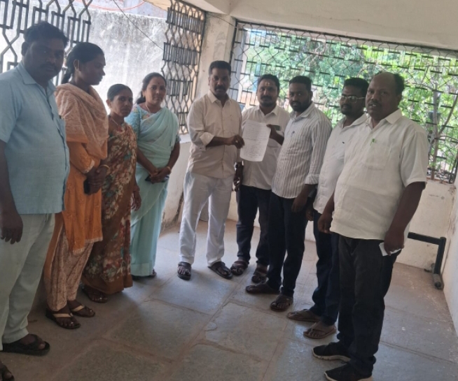 అంచనూర్  గ్రామ పంచాయతీ   నిధుల గోల్ మాల్!  చేస్తున్న  అంచనూర్ గ్రామ సర్పంచ్ జనగామ నరేష్?