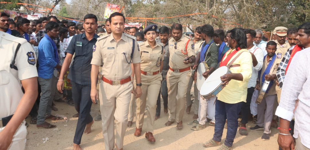 మహాశివరాత్రి సందర్భంగా ఆలయాల్లో  కట్టుదిట్టమైన పోలీసు బందోబస్తు