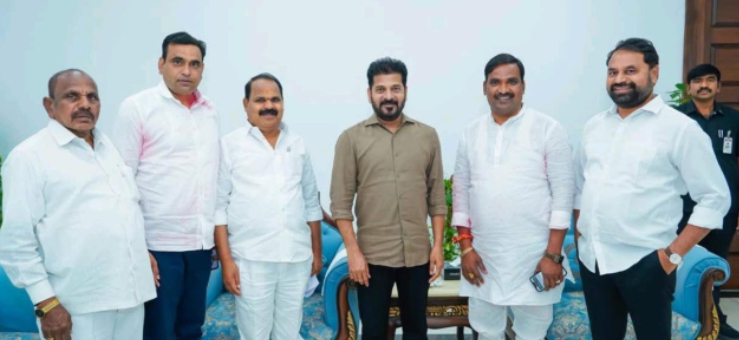 ఎమ్మెల్యే వీర్లపల్లి శంకర్ ను అభినందించిన ముఖ్యమంత్రి రేవంత్ రెడ్డి