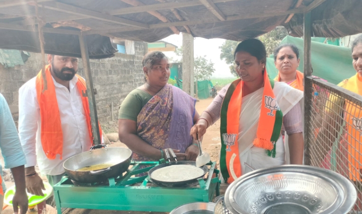 ప్రచారంలో దూసుకెళ్తున్న బీజేపీ
