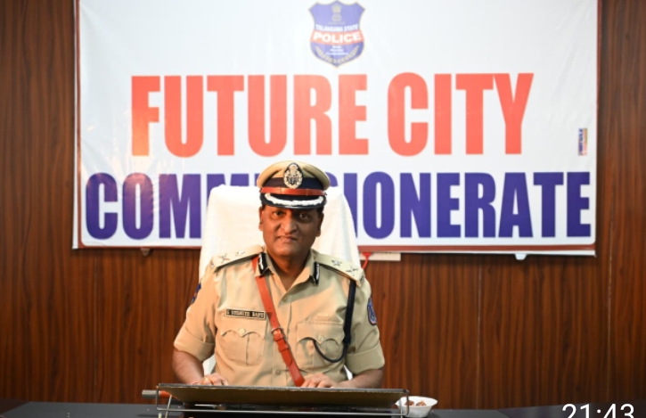 ఫ్యూచర్ సిటీ పోలీసు కమిషనర్ గా సుధీర్ బాబు