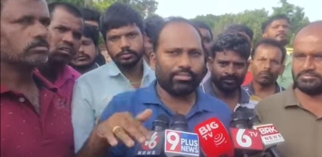నిందితుడిని పోలీసులే కాపాడుతున్నారు...బాలిక మేనమామ నరేష్