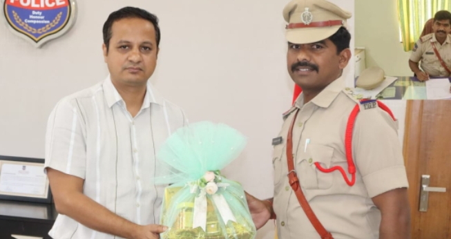 కామారెడ్డిలో కొత్త సిఐ బాధ్యతలు