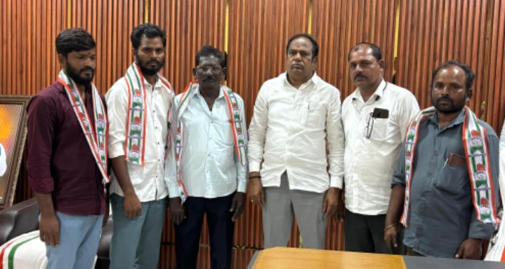 కాంగ్రెస్ పార్టీ రూరల్ నియోజకవర్గంలో ఇతర పార్టీల నుండి భారీగా చేరికలు